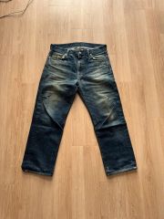 22aw 良品 VISVIM スカルプチャー ブラック デニム パンツ 34 - メルカリ