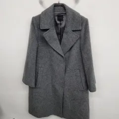 レディース 66サイズ COMPAGNA ウール混 コート