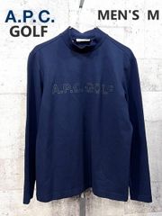 A.P.C GOLF アーペーセーゴルフ 半袖 L モックネック ゴルフウェア