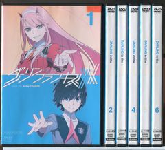 달링 인 더 프랑키스 1~6(미완) 6권 세트/DVD 중고 렌탈 떨어짐/c8968