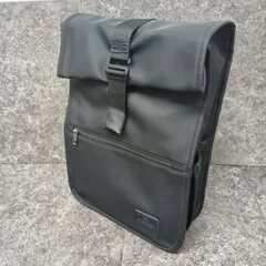GUSCIO UOMO グッシオウォーモ 撥水 PU メンズ リュック ブラック □□☆のサムネイル