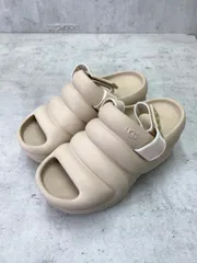 UGG アグ AWW YEAH アゥイヤァー 厚底 サンダル sizeW6（23.0〜23.5cm相当）/ベージュ ■■◎レディース