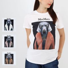 新品未使用タグ付‼️】MAX MARA 大人気コットン 犬 Tシャツ - メルカリ