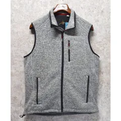 ビンテージ【ORVIS】【オービス】【霜降りグレー】【フリースジップアップベスト】【サイズM】DC0304-12のサムネイル