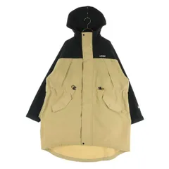 GERRY ジェリー Adam et Rope' アダムエロペ コラボ バイカラー 長袖 マウンテンパーカー F ベージュ ブラック メンズ 古着のサムネイル