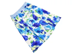 Re.Verofonna ヴェロフォンナ 花柄 スカート size38/オフホワイトｘ青 ■◇ レディースのサムネイル