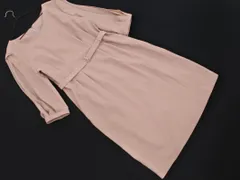 JUSGLITTY ジャスグリッティー ボリュームスリーブ Iライン ワンピース size3/ピンク ■◇ レディース