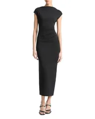 ヴィンス レディース トップス Tシャツ Vince Cowlneck Muscle Tee Dress Coastalのサムネイル