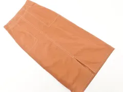 NOLLEY'S ノーリーズ スリット ロング スカート size34/茶 ■◇ レディース