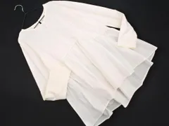 OPAQUE オペーク 切替 ペプラム カットソー size36/白 ■◇ レディースのサムネイル