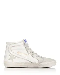ゴールデングース レディース シューズ サンダル スニーカー レザー Golden Goose Womens Slide High Top Leather Sneakers WhiteIce ホワイトのサムネイル
