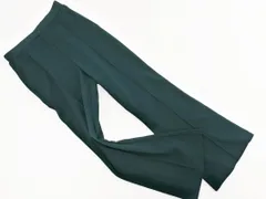 CLASSICAL ELF クラシカルエルフ センタータック フレア パンツ sizeM/緑 ■◇ レディース