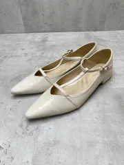 YECCA VECCA イェッカヴェッカ 7H41L0K0100 Tストラップ パンプス size23.5/アイボリー ■■ レディースのサムネイル