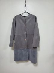 ≪2/10までの出品≫美品！ZARA ブルー ファーコート Sサイズ - メルカリ