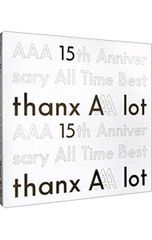 CD/AAA/[5CD·포토북·소책자 첨부]AAA 15th Anniversary All Time Best-thanx AAA lot-초회 생산 한정판 [스마프라 코드 부속 없음]