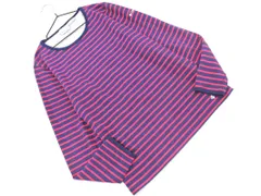 Columbia コロンビア PL2923 セクルーデッドシーカーロングスリーブクルー ボーダー カットソー sizeM/紺ｘピンク ■◇ レディースのサムネイル