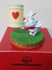 ディズニー アリス 時計うさぎ ペンスタンド フィギュア