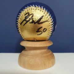 NPB公認現ジャイアンツ　ライオンズ時代　若林選手　使用バット　キズあり NPB公認現ジャイアンツ ライオンズ時代 若林選手 使用バット キズあり