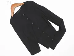 MURUA ムルーア クルーネック カーディガン sizeS/黒 ■◇ レディース