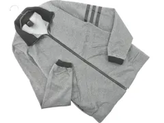 adidas アディダス ロゴ プリント トラック ジャケット sizeM/グレー ■◇ メンズ