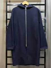 (34) Acne Studios アクネストゥディオズ エミル ジップアップ コート ネイビー 8 9のサムネイル