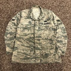 未使用 デッドストック ユーティリティコート 米軍空軍 タイガー迷彩 
