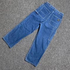 ◎90sヴィンテージUSA製デニムペインターパンツ42TALONオシュコシュ
