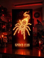 【オーダー無料】蜘蛛 スパイダー タランチュラ 看板 置物 雑貨 ライトBOX オーダー無料】蜘蛛 スパイダー タランチュラ 看板 置物 雑貨 ライト