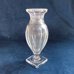 モーゼル　Moser アンバー クリスタル 花瓶 Vintage モーゼル Moser アンバー クリスタル 花瓶 Vintage - メルカリ