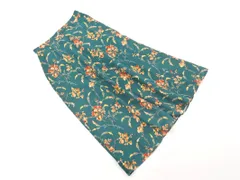 SunaUna スーナウーナ 花柄 ロング スカート size36/緑 ■◇ レディースのサムネイル