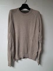 HELMUT LANG サイドジップ ワッフルニット セーター S ベージュ - メルカリ