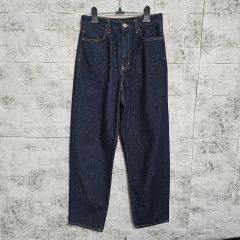 machatt デニム タックテーパードパンツ 38 ネイビー 濃紺 - メルカリ