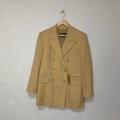 Loro Piana ナイロンジャケット コート ネイビー XL レザー切替 - メルカリ
