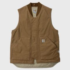 新品】Levi'sベージュ ダックベスト Mサイズ - メルカリ