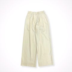 ✨極美品/2XL✨ジョルジオアルマーニ ワイドパンツ BORGO21 光沢感 黒 