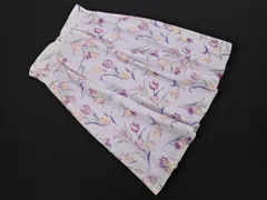 PROPORTION プロポーション ボディドレッシング 花柄 プリーツ スカート size2/ラベンダー ■◇ レディースのサムネイル