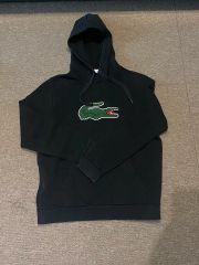 新品未使用】LACOSTE SH2754 パーカーブラック - メルカリ