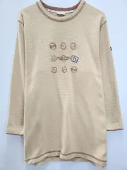 PICOS ヴィンテージ カジュアル スティッチ ディテール 長袖Tシャツのサムネイル