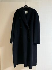 ZARA ブラック ダブルブレストコート XS-S - メルカリ