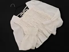 WC ダブルシー シャーリング ブラウス シャツ sizeF/白 ■◇ レディースのサムネイル