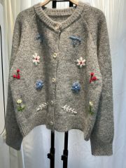 RANDA チューリップ刺繍カーディガン - メルカリ