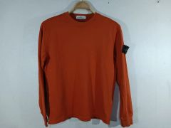 STONE ISLAND 薄手ニット オレンジ XXL - メルカリ