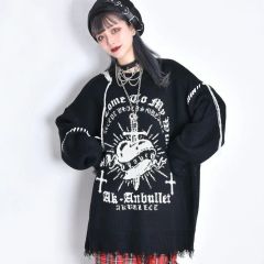 Official限定~Limited~】gulfy 悪魔犬ボロボロニット - メルカリ