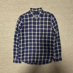 美品】HAND ROOM ギンガムチェック バンドカラーシャツ 長袖 S - メルカリ