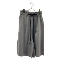 【新品】  prasthana / プラスターナ | crevice baggy shorts バギー ショートパンツ | 1（M） | グレー | メンズ 新品】 prasthana / プラスターナ | crevice baggy shorts バギー