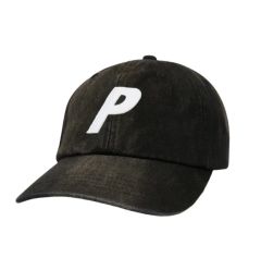 Palace【FAUX LEATHER P 6-PANEL BLACK】新品 - メルカリ