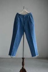 MARGIELA マルジェラ　スーパーバギー　ワイド　ジーンズ　48 ブルー MARGIELA マルジェラ スーパーバギー ワイド ジーンズ 48 ブルー