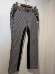 le coq sportif ルコックスポルティフ 起毛ギンガムチェック ズボン
