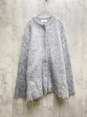 SLOBE IENA スローブイエナ シャギーニット カーディガン size38/グレー ◆■レディース