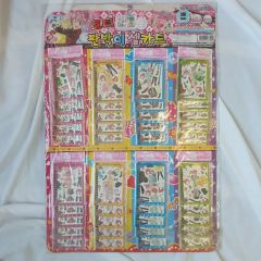 昭和レトロ　スリーピン　髪留め　おしゃれポイントすずらん　超希少　大量　当時物 昭和レトロ スリーピン 髪留め おしゃれポイントすずらん 超希少 大量